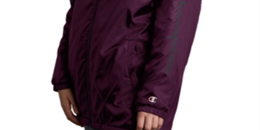 Jaqueta Champion Feminina com Forro de Lã e Estádio Roxa Tamanho XXG