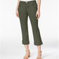 Calça jeans capri feminina Curvy Cuffed Style &amp; Co, verde, tamanho 18