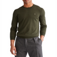 Suéter Ralph Lauren Masculino de Lã Merino com Gola Redonda Verde Tamanho Médio