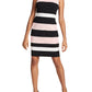 Vestido Tommy Hilfiger feminino sem mangas para usar no trabalho, rosa, tamanho 10