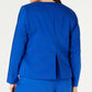 Calvin Klein Women's Wear to Work Jacket Azul Tamanho Pequeno Pequeno
