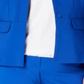 Calvin Klein Women's Wear to Work Jacket Azul Tamanho Pequeno Pequeno