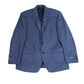 Ralph Lauren Blazer Masculino de Lã Tweed com Gola Notch Azul Tamanho 44