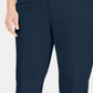 Calça reta feminina Charter Club Newport, azul, tamanho 22W