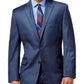 Calvin Klein Jaqueta Masculina Slim Fit de Lã com Dois Botões Azul Tamanho 44
