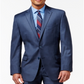 Calvin Klein Jaqueta Masculina Slim Fit de Lã com Dois Botões Azul Tamanho 44