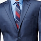 Calvin Klein Jaqueta Masculina Slim Fit de Lã com Dois Botões Azul Tamanho 44