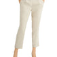 Calça Alfani Feminina Prega Frontal Slim Leg Tornozelo Marrom Tamanho XXG