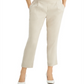 Calça Alfani Feminina Prega Frontal Slim Leg Tornozelo Marrom Tamanho XXG