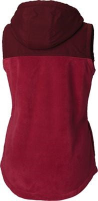 Columbia Benton Springs Overlay Fleece Colete Feminino Roxo Tamanho P