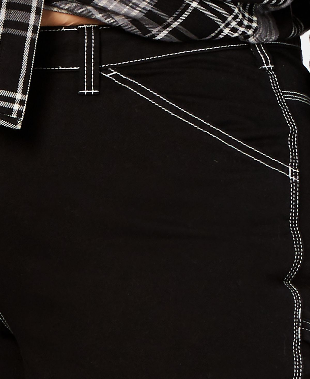 Calça Dickies Carpenter Trendy Feminina Preta Tamanho 20