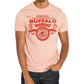 Camiseta Buffalo David Bitton Tibark Graphic Masculina Rosa Tamanho GG
