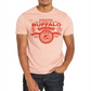Camiseta Buffalo David Bitton Tibark Graphic Masculina Rosa Tamanho GG