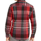 Camisa xadrez masculina Alfani Classic Fit vermelha tamanho pequeno