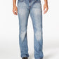 Calça jeans masculina azul INC International Concepts, tamanho 38x34