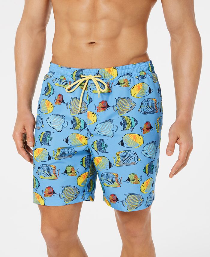 Calção de banho masculino Club Room Bluegill Quick Dry 7, verde, tamanho XX-G