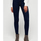 Calça jeans skinny feminina Superdry Cassie azul tamanho 30x28