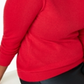 Suéter de cashmere com gola redonda feminino Charter Club, vermelho, tamanho 1X