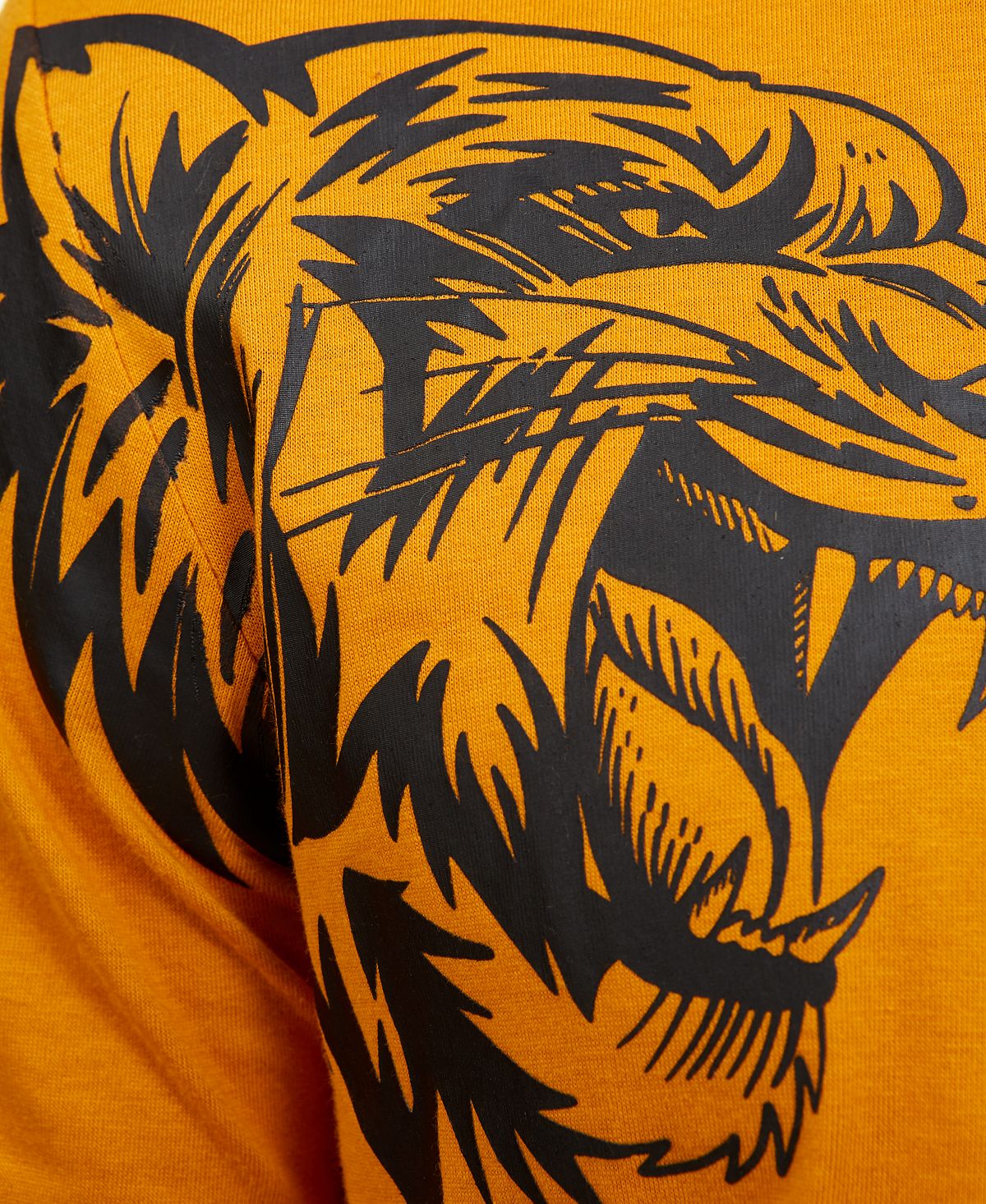 Camiseta masculina Dual Tiger da INC International Concepts, amarela, tamanho X-G