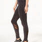 Leggings femininas Ideology Space Dyed Performance, pretas, tamanho G