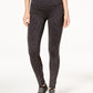 Leggings femininas Ideology Space Dyed Performance, pretas, tamanho G