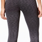 Leggings femininas Ideology Space Dyed Performance, pretas, tamanho G
