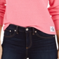 Calvin Klein Jeans Suéter de Algodão Feminino Rosa Tamanho P