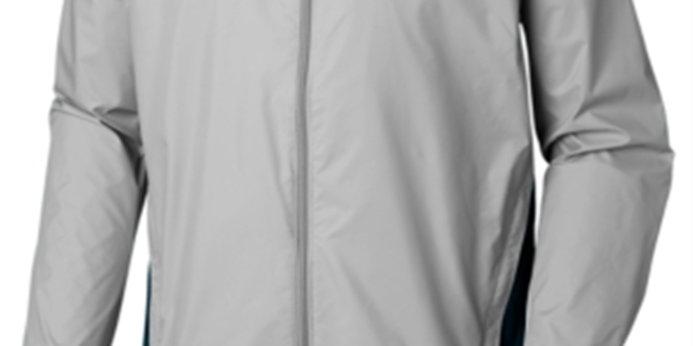 Jaqueta de chuva Columbia Big &amp; Tall Glennaker Lake masculina, azul, tamanho médio