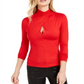 Guess Maida Peek a Boo Top Vermelho Tamanho M Feminino