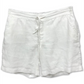 Shorts femininos Charter Club, tamanho pequeno, branco