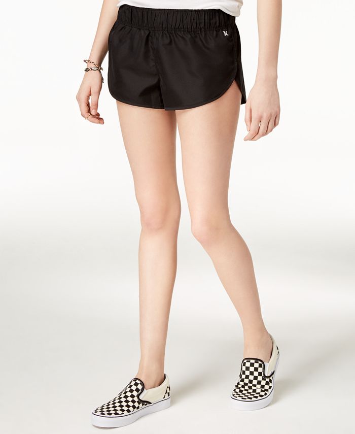 Shorts Hurley Juniors Super Suede Beach Rider Soft Preto Tamanho X-G