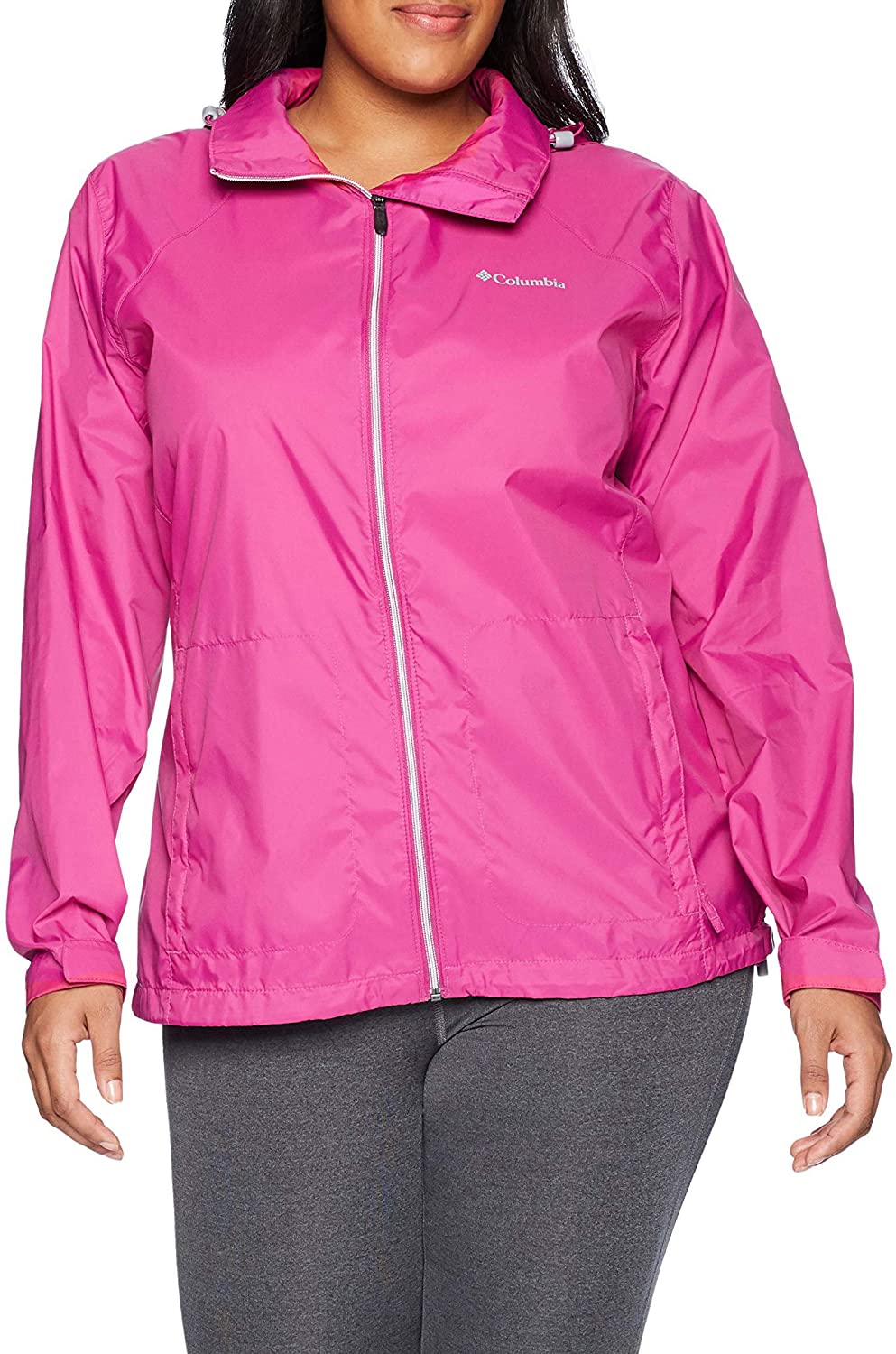 Jaqueta Columbia Plus Switchback III Feminina Rosa Tamanho 2X