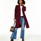 Cardigan feminino Charter Club Pure Cashmere Duster vermelho tamanho XS