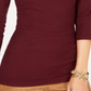 INC International Concepts Top feminino com decote em V, roxo, tamanho pequeno