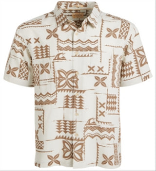 Camisa Quiksilver Izu Island Masculina Marrom Tamanho XX-G