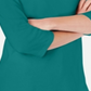Karen Scott Blusa Feminina Manga 3/4 com Acabamento em Ilhós Azul Tamanho X-G