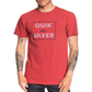Camiseta Quiksilver Masculina Boxed Intent Vermelha Tamanho X-G