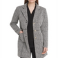 Jaqueta DKNY Feminina Speckled Knit Topper - Cinza - Tamanho 8