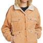 Jaqueta Volcom Woodstone Casual Feminina Sem Jeans, Amarela, Tamanho P