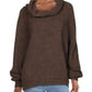 Pulôver Echo Beach Feminino Free People Marrom Tamanho Grande