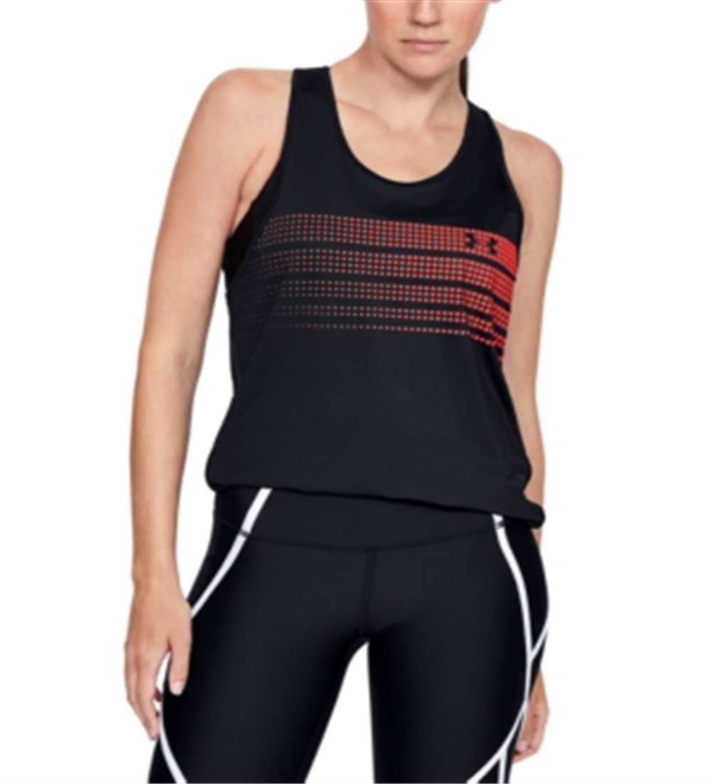 Camiseta regata feminina Adidas Logo Fitness preta, tamanho médio