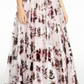 Vestido de noite longo metálico feminino City Studio, rosa, tamanho 16