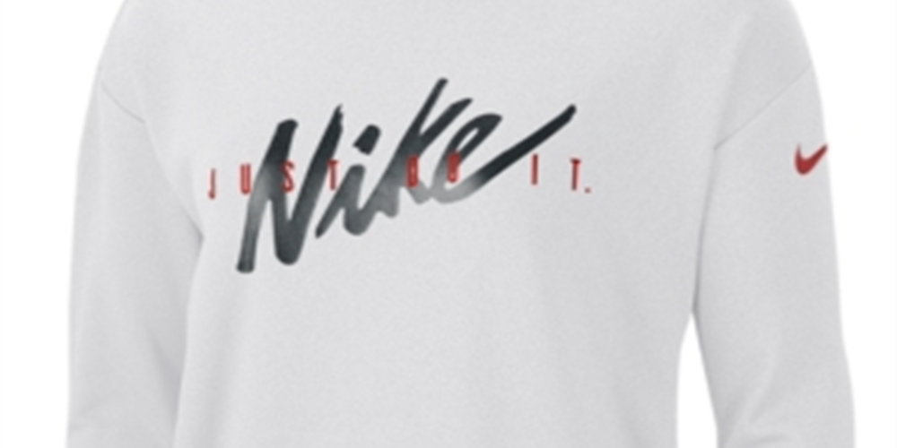 Camiseta de treino Nike Therma One Logo feminina, cinza, tamanho P