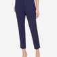 Calça social feminina Tommy Hilfiger Ashby de sarja com perna reta, azul, tamanho 12