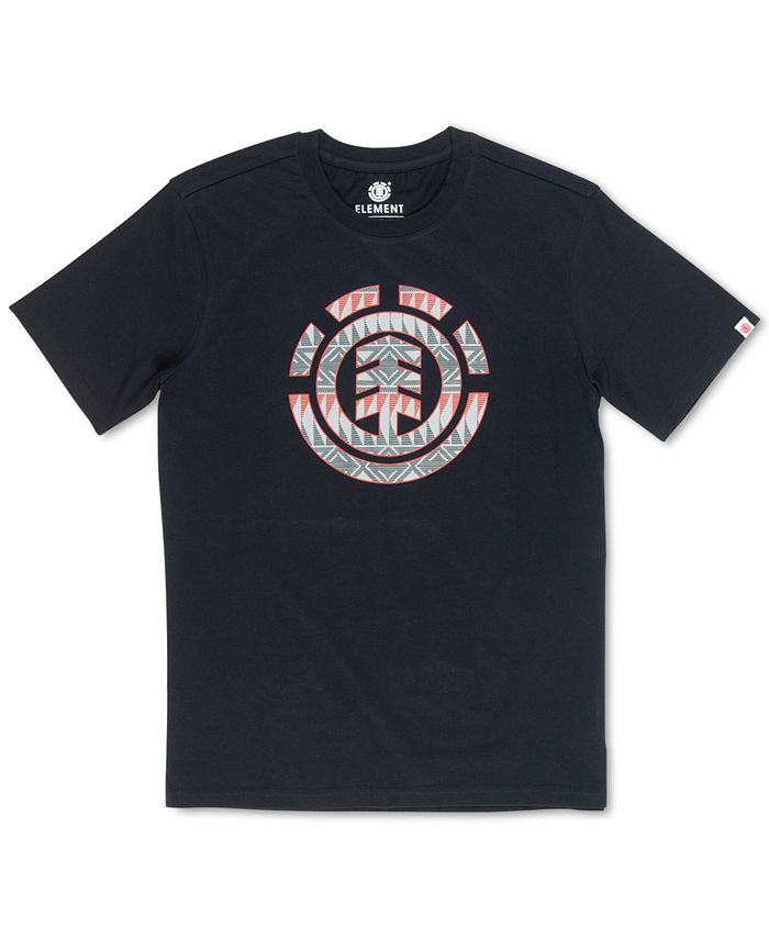 Camiseta masculina Element Seeker Icon Graphic preta, tamanho pequeno