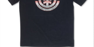 Camiseta masculina Element Seeker Icon Graphic preta, tamanho pequeno