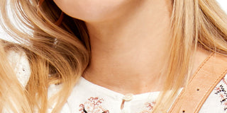 Blusa camponesa bordada Sweet Emotion da Free People para mulheres, tamanho grande, branca