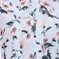 Blusa Feminina Tommy Hilfiger Floral Mix Media Azul Tamanho Médio