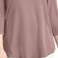 Blusa feminina Alfani com recorte frontal e ombros descobertos, tamanho XX-G