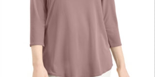 Blusa feminina Alfani com recorte frontal e ombros descobertos, tamanho XX-G